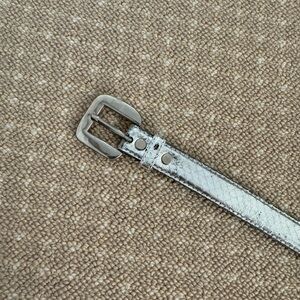 Elegant Silver Women's Belt